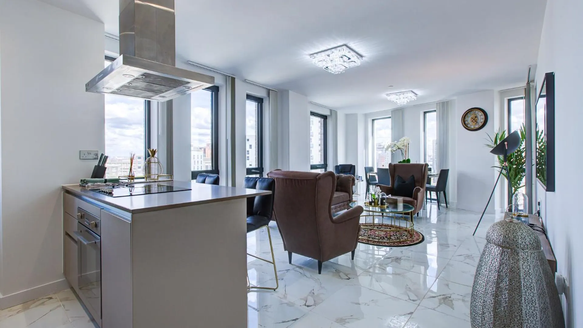 Canary Wharf 2 Bedroom Luxury Apartment Londres 0*,